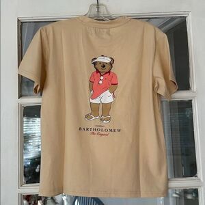 NWT Bartholomew The Original Bear Graphic T-Shirt